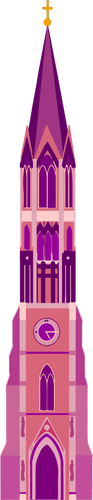 Biserica inalt roz