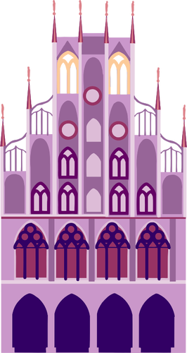 Castelul Storybook roz