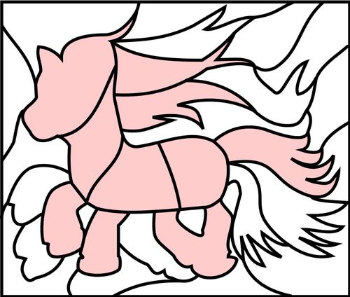 Puzzle obrÃ¡zek fantasy pony