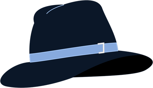 Ilustracja wektorowa kapelusz Fedora