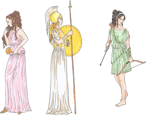 Kobiece postacie mitologiczne