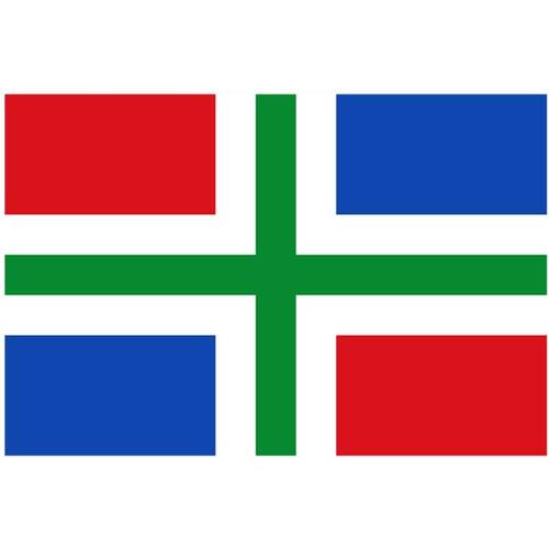 Flagge von Groningen