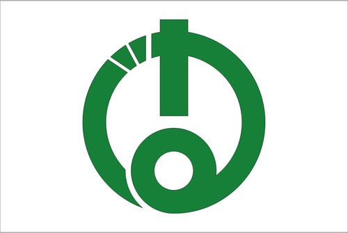 Flag of Aizubange, Fukushima