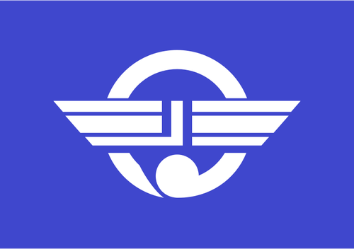 Bandera de Iyomishima, Ehime