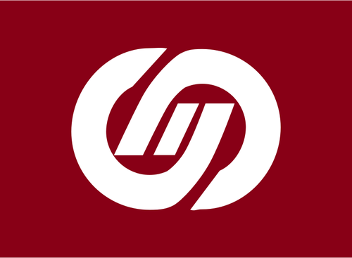 Kawabe, Gifu flagga