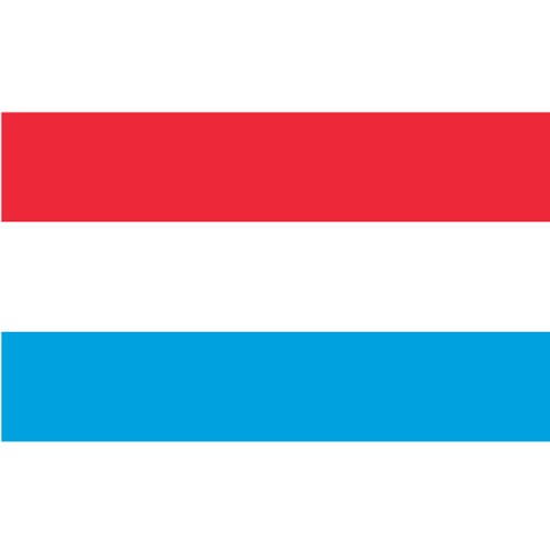 Vector vlag van Luxemburg
