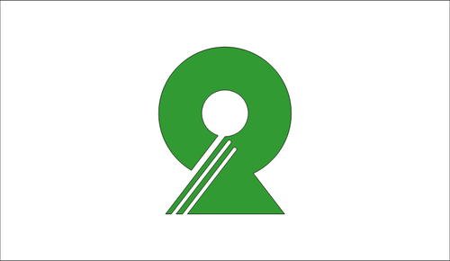 Flag of Nijo, Fukuoka
