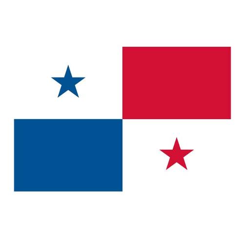 Vector flaga Panamy