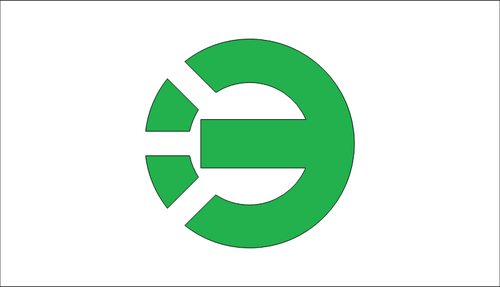 Bandiera di Shinyoshitomi, Fukuoka