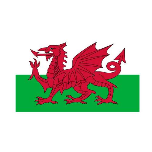Bandeira do paÃ­s de Gales
