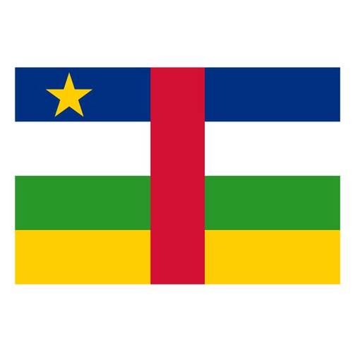 Flaga Republiki Åšrodkowej Afryki