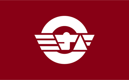 Bandera de ex Minabe, Wakayama