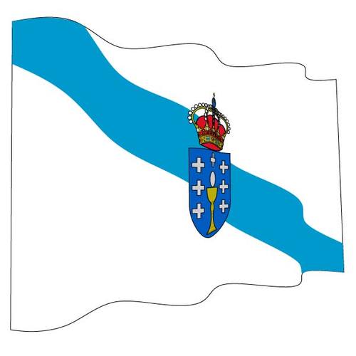 Golvende vlag van GaliciÃ«