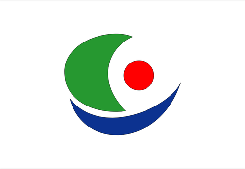 Bandera de Kamijima, Ehime