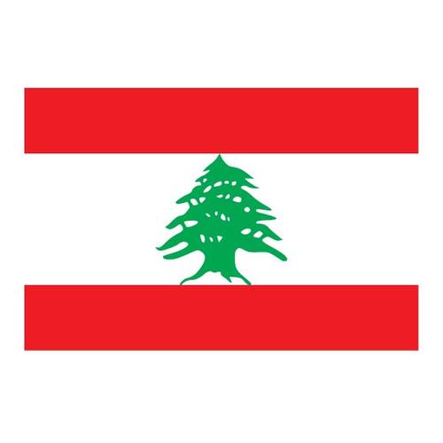 Vektor bendera Lebanon