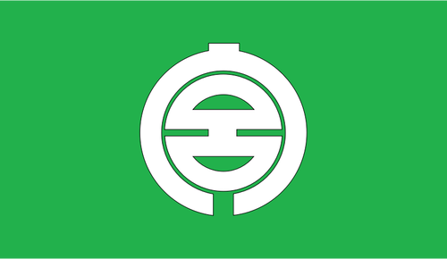 Flag of Miyakubo, Ehime