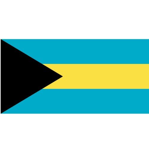 Vector vlag van de Bahama 