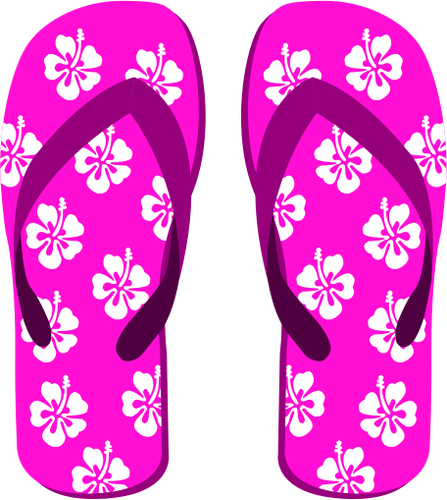 Papuci roz