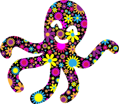 Floral blekksprut