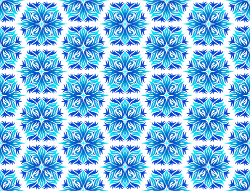 Flores de color azul sobre fondo blanco