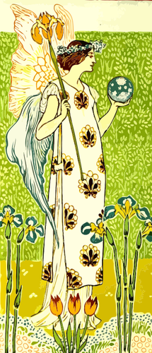 Anjo floral