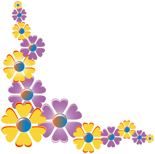 Variation dâ€™angle fleur