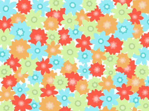 Blomster mÃ¸nster vektor image