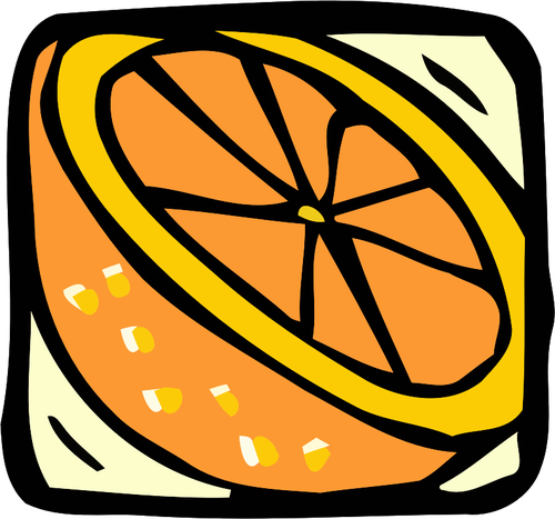 MetÃ  arancione