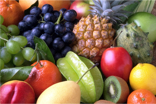 Vector de la imagen de la gran variedad de frutas
