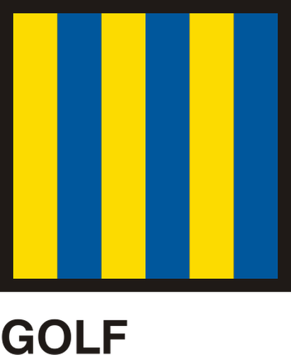 Bandiera navale alfabeto