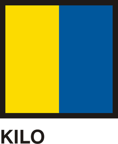 Naval flag alphabet