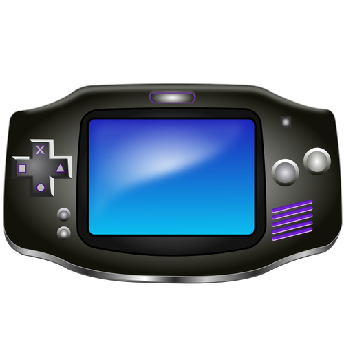 Image vectorielle de console de jeu