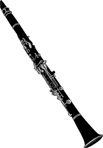 Graphiques vectoriels clarinette