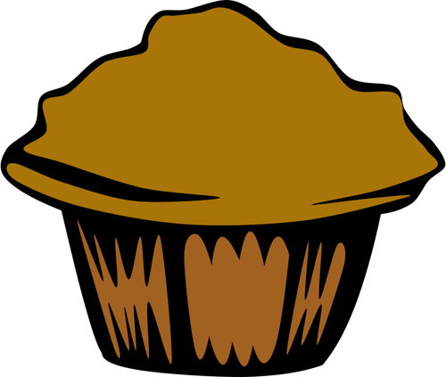 Vektor illustration av muffin