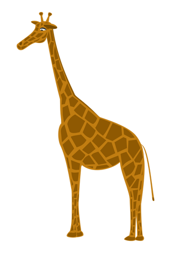 Hoge giraffe