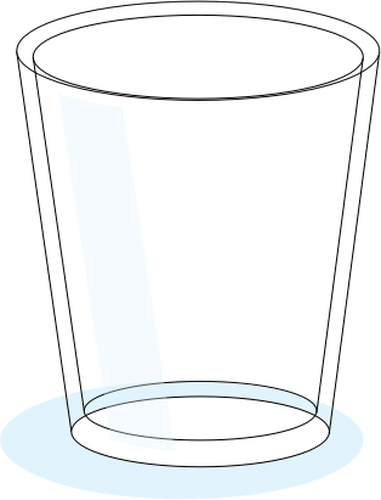 Vector de la imagen del vaso