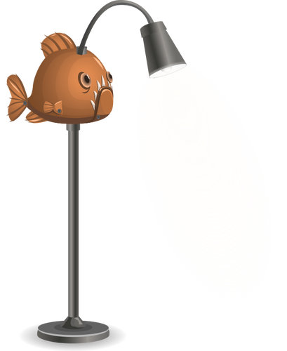 Fisk lampe