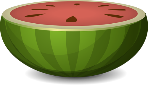 Vattenmelon hÃ¤lften