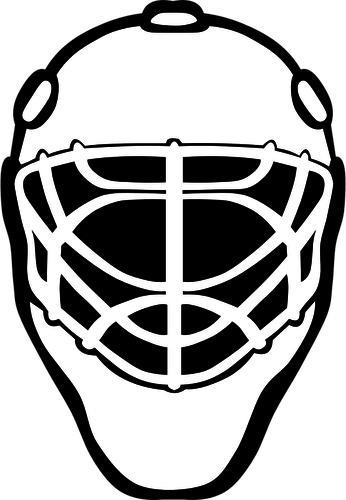 Hockey skydd vÃ¤xel vektor illustration