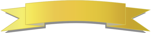 Gold banner