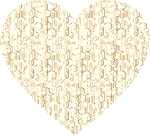 Gull elektroniske hjertet