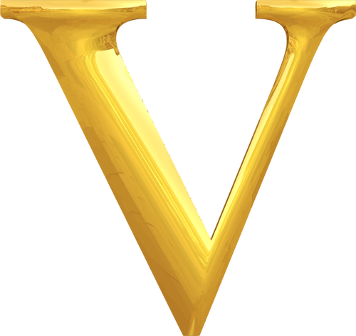 Gold Typografie V