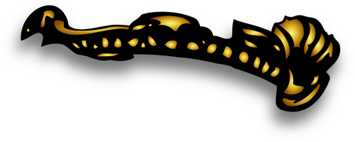 Clip art de oro corona virginal