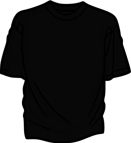 GrÃ¥ t-shirt vektor image