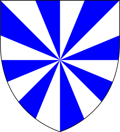 Imagem vetorial de escudo azul da hÃ©lice