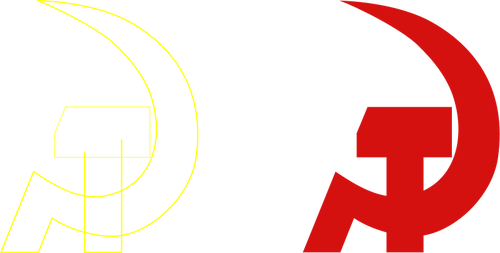 Vektor-Bild des Emblems fÃ¼r die Wahlen