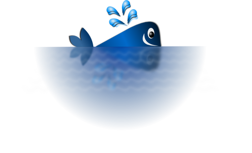 IlustraÅ£ie de vector fericit albastru de balenÄƒ