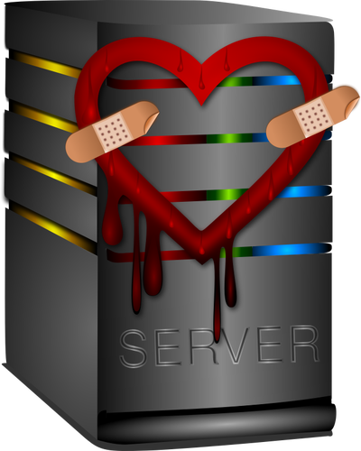 GraficÄƒ vectorialÄƒ de heartbleed server