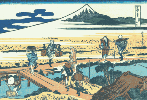 Nakahara em imagem vetorial de provÃ­ncia de Sagami