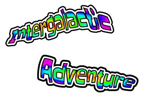 Aventura intergalactic logo-ul